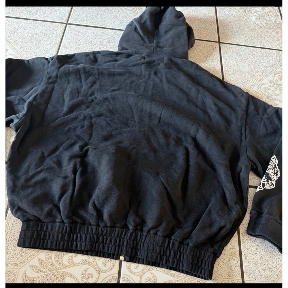 Darc Sport LA Wolf Chambers Zip Hoodie Black Full Zip Jacket Men's Medium NWT - Picture 4 of 8